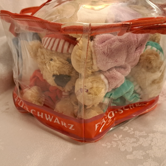 F.A.O. SCHWARZ Sleepy Time Teddy Bears Days Of The Week! - Picture 13 of 16